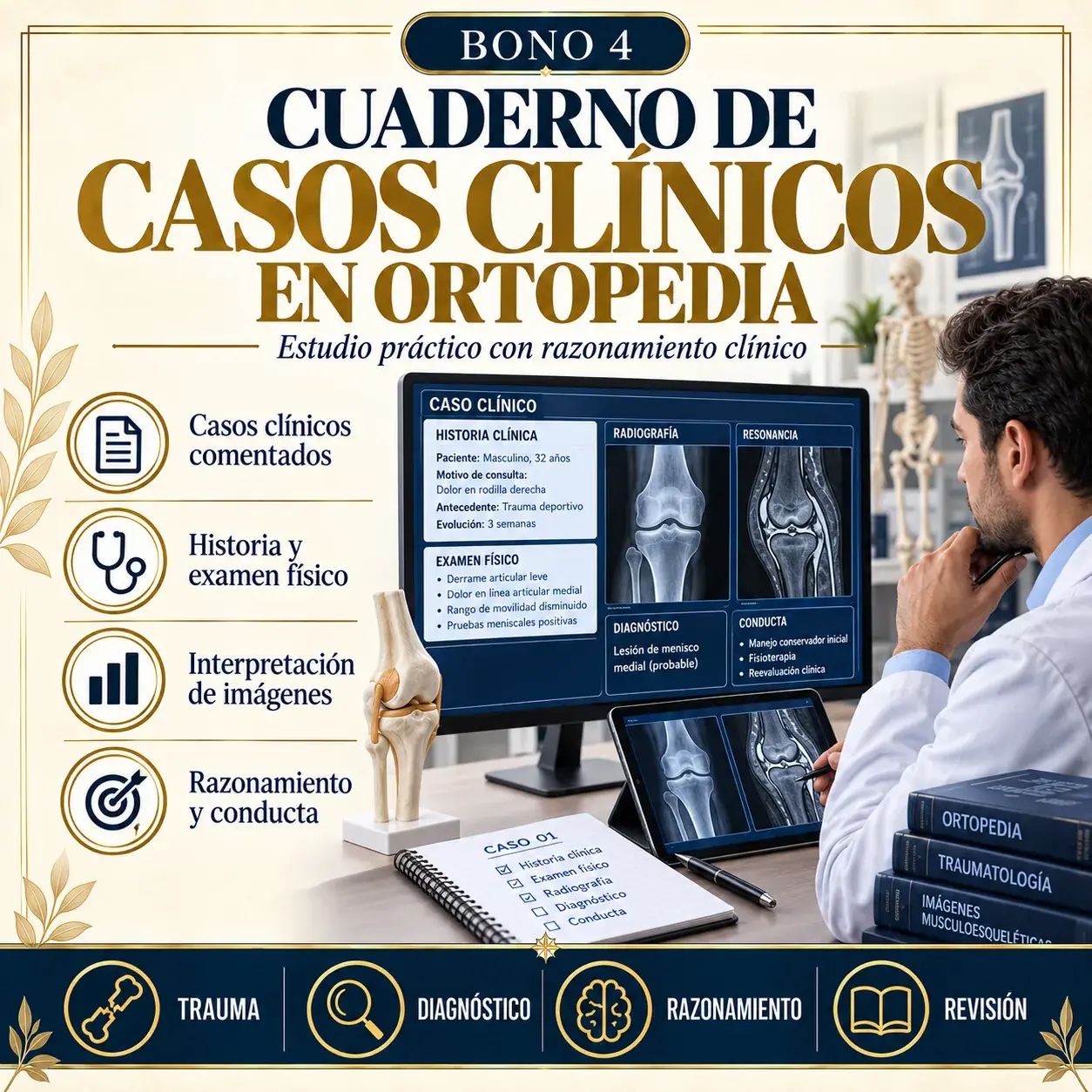 Cuaderno de Casos Clínicos de Ortopedia